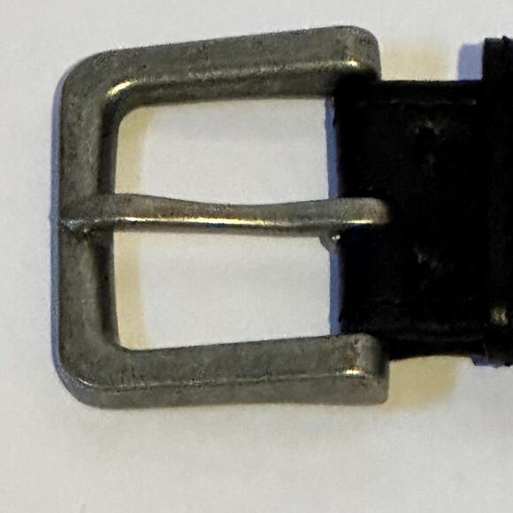 Wrangler Men's Black Leather Western Belt 44" Cowboy Rodeo Ranch Workwear - Picture 5 of 9